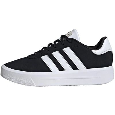 adidas IG8610 Chaussures Court Silk Noires - Chaussures adidas IG8610 Chaussures Court Silk Noires - Chaussures