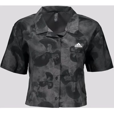 ADIDAS W AOP SHIRT - Sporty Loose Fit T-Shirt ADIDAS W AOP SHIRT - Sporty Loose Fit T-Shirt