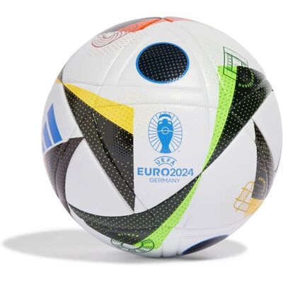 Ballon adidas Fussballliebe Euro 2024 Qualité FIFA - Blanc - Publicité Ballon adidas Fussballliebe Euro 2024 Qualité FIFA - Blanc - Publicité