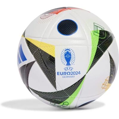 Football adidas Euro 24 - Blanc/Noir/Blue - Taille 5 - Qualité FIFA - Publicité Football adidas Euro 24 - Blanc/Noir/Blue - Taille 5 - Qualité FIFA - Publicité