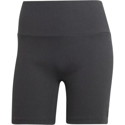 adidas Hoge Taille Fietsshorts - Zwart adidas Hoge Taille Fietsshorts - Zwart