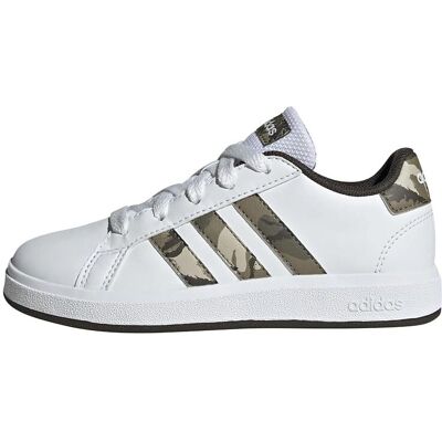 Adidas Grand Court 2.0 Kinder Schuhe Weiß - Kinderschuhe Adidas Grand Court 2.0 Kinder Schuhe Weiß - Kinderschuhe