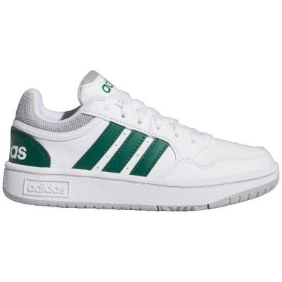 adidas Hoops 3.0 K Baskets blanches - Style décontracté rétro junior - Publicité adidas Hoops 3.0 K Baskets blanches - Style décontracté rétro junior - Publicité
