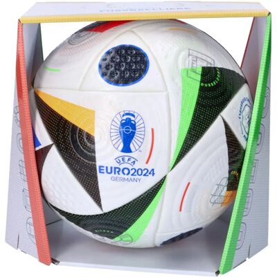 adidas Euro 2024 Pro-Fußball - Weiß/Schwarz - FIFA Quality Pro adidas Euro 2024 Pro-Fußball - Weiß/Schwarz - FIFA Quality Pro