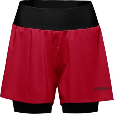 Gore Wear Concurve 2in1 Granate Shorts - Shorts Gore Wear Concurve 2in1 Granate Shorts - Shorts