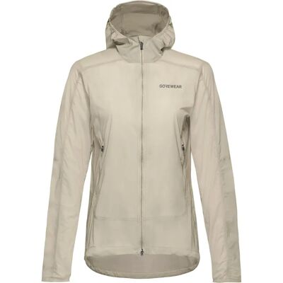 Gore Wear Fernflow Beige Lightweight Windbreaker - Jacket Gore Wear Fernflow Beige Lightweight Windbreaker - Jacket