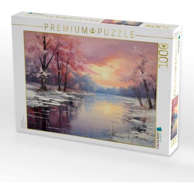 Calvendo - Magie d'hiver - 1000 pezzi - 64 x 48 cm - Puzzle Calvendo - Magie d'hiver - 1000 pezzi - 64 x 48 cm - Puzzle