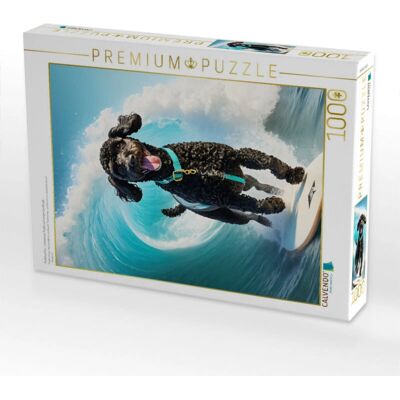 CALVENDO - Surf Caniche - 1000pc - Arte - puzzle CALVENDO - Surf Caniche - 1000pc - Arte - puzzle