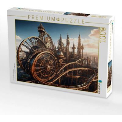 Calvendo - Dampfgetriebene Achterbahn - Puzzle Calvendo - Dampfgetriebene Achterbahn - Puzzle