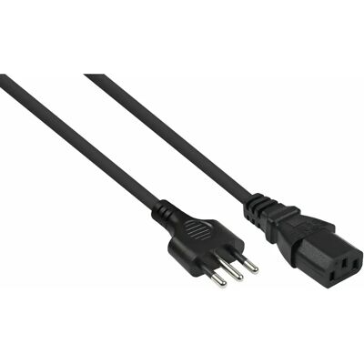 Kabelmeister Netzkabel - IEC C13, Italienischer Typ I, 1,8 m - Power Cable Kabelmeister Netzkabel - IEC C13, Italienischer Typ I, 1,8 m - Power Cable