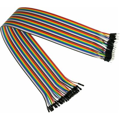 Kabelmeister - JW40-040MF - 40-Pin - 40cm - Jumperdraht Kabelmeister - JW40-040MF - 40-Pin - 40cm - Jumperdraht