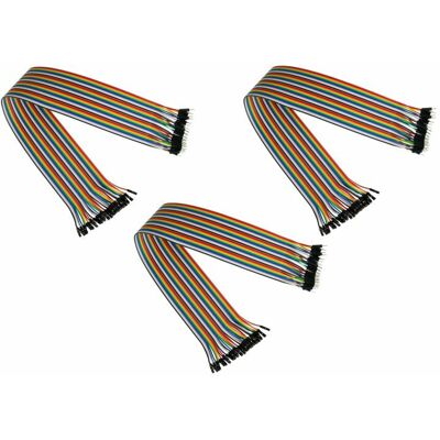 Kabelmeister - JW40-020MF-3 - 40-pin - 20 cm - Jumperleitungen Kabelmeister - JW40-020MF-3 - 40-pin - 20 cm - Jumperleitungen