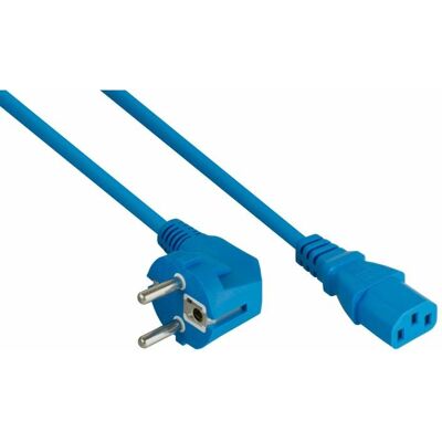 KABELMEISTER - SK0130-B010 - Blue - 1 m - Power cable KABELMEISTER - SK0130-B010 - Blue - 1 m - Power cable
