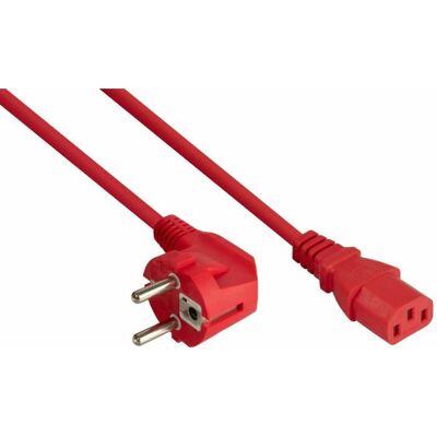 KABELMEISTER - KM SK0130-R050 - Rojo - 5 m - Cable de alimentación KABELMEISTER - KM SK0130-R050 - Rojo - 5 m - Cable de alimentación