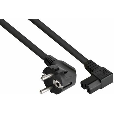 Kabelmeister SK0151-S018 Netzkabel - Schwarz 1,8m - Schutzkontakt E+F IEC C15 Kabelmeister SK0151-S018 Netzkabel - Schwarz 1,8m - Schutzkontakt E+F IEC C15