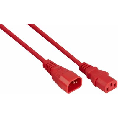 Kabelmeister Modell SK1430-R010 Stromkabel - 1m Rot - Verlängerungskabel Kabelmeister Modell SK1430-R010 Stromkabel - 1m Rot - Verlängerungskabel