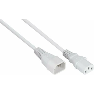 Kabelmeister Modell SK1430-W030 Stromkabel - 3m Weiß IEC C14 auf C13 Kabelmeister Modell SK1430-W030 Stromkabel - 3m Weiß IEC C14 auf C13