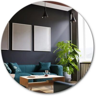 Coloray Model - Round Plain Mirror - Wall Decor Coloray Model - Round Plain Mirror - Wall Decor