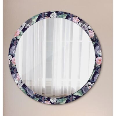 Wondeca 100cm Round Decorative Mirror - Wall Mount Wondeca 100cm Round Decorative Mirror - Wall Mount