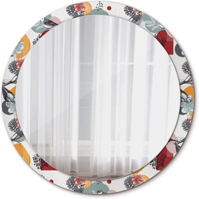 Wondeca 100cm okrągłe vintage lustro Wondeca 100cm okrągłe vintage lustro