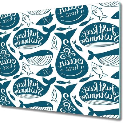 Coloray - Glass cutting board printed 60x52 - Cutting board Coloray - Glass cutting board printed 60x52 - Cutting board