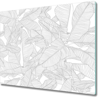 Coloray - PlancheVerre60x52Banana - Design liścia banana - 60x52 cm - Deska do krojenia Coloray - PlancheVerre60x52Banana - Design liścia banana - 60x52 cm - Deska do krojenia