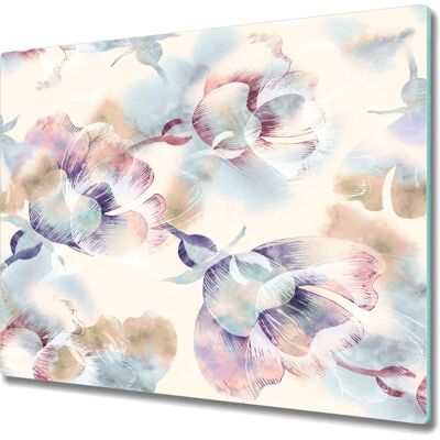 Blum - Dream Watercolor - Glass Cutting Board Blum - Dream Watercolor - Glass Cutting Board