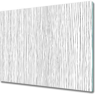 Coloray - Protection Plaque De Cuisson Gazinière Vitrocéramique - 60x52 - Lignes Floues - Nakładka ochronna płyty grzewczej Coloray - Protection Plaque De Cuisson Gazinière Vitrocéramique - 60x52 - Lignes Floues - Nakładka ochronna płyty grzewczej