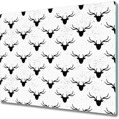 Coloray - Hirk Head Black - 60x52 cm - Deska do krojenia Coloray - Hirk Head Black - 60x52 cm - Deska do krojenia