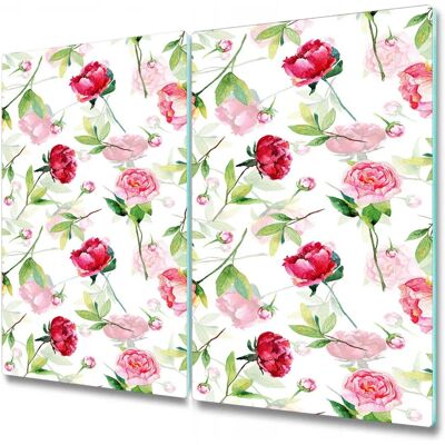 Coloray - Planche Verre Trempé 2x30x52 Rose - Cutting Board Coloray - Planche Verre Trempé 2x30x52 Rose - Cutting Board
