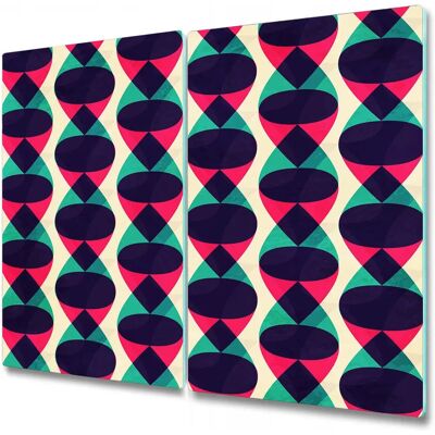 Coloray - 2x30x52 Zigzag - Ochrona szkła do indukcji Coloray - 2x30x52 Zigzag - Ochrona szkła do indukcji