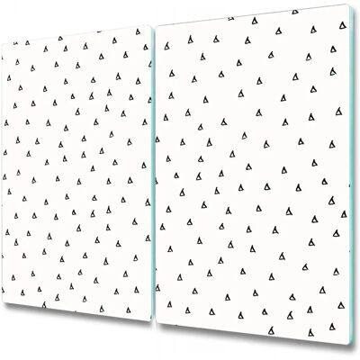 Coloray - 2x30x52 Triangle - Glass - 2x30x52 - Kitchen Guard - Publicité Coloray - 2x30x52 Triangle - Glass - 2x30x52 - Kitchen Guard - Publicité