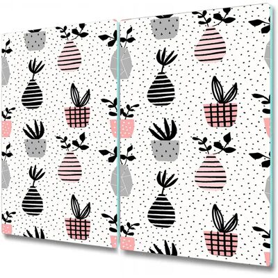 Coloray - Induction Glass - 2x30x52 cm - verre de protection - Publicité Coloray - Induction Glass - 2x30x52 cm - verre de protection - Publicité