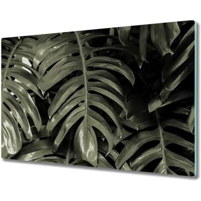 Coloray - Planche À Découper Moderne En Verre Avec Motif Imprimé 80x52 Latt Tropical - 80x52 Tropical motif - Cutting Board Coloray - Planche À Découper Moderne En Verre Avec Motif Imprimé 80x52 Latt Tropical - 80x52 Tropical motif - Cutting Board