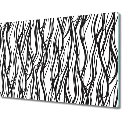Coloray - Planche à découper en verre - 80x52 - Lignes d'Onde Coloray - Planche à découper en verre - 80x52 - Lignes d'Onde