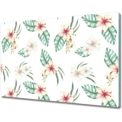 Coloray - GlassCuttingBoard - Kwiaty hawajskie - Deska do krojenia Coloray - GlassCuttingBoard - Kwiaty hawajskie - Deska do krojenia
