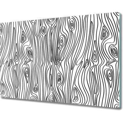 Coloray - Planche À Découper En Verre Décoratif 80x52 Holzimitation - 80x52 - Szkło dekoracyjne - Cutting board Coloray - Planche À Découper En Verre Décoratif 80x52 Holzimitation - 80x52 - Szkło dekoracyjne - Cutting board