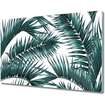 Coloray - Planche Verre Palmleaf - 80x52 cm - planche à découper - Publicité Coloray - Planche Verre Palmleaf - 80x52 cm - planche à découper - Publicité