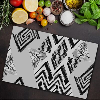 Coloray - Planche Verre Trempé - 80x52 - Glass Cutting Board Coloray - Planche Verre Trempé - 80x52 - Glass Cutting Board