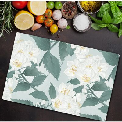 Coloray - Ochrona szkła Indukcja 80x52 – Jardin Pastell Natur – Glass protection for induction cooktops Coloray - Ochrona szkła Indukcja 80x52 – Jardin Pastell Natur – Glass protection for induction cooktops
