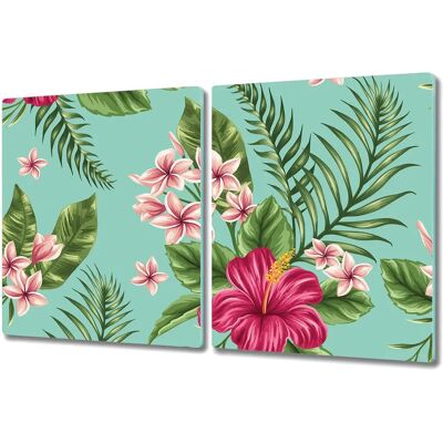 Coloray - Planche à découper Élégante - Hibiscus Exotique - 2x40x52 cm - Cutting Board Coloray - Planche à découper Élégante - Hibiscus Exotique - 2x40x52 cm - Cutting Board