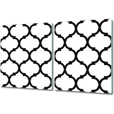 Coloray - Sztuka Marokańska - 2x40x52 cm - Indukcja - Zabezpieczenie z Hartowanego Szkła Coloray - Sztuka Marokańska - 2x40x52 cm - Indukcja - Zabezpieczenie z Hartowanego Szkła
