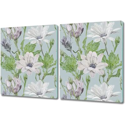 Generic - Planche Marguerite 2x40x52 - Szkło - Cutting board Generic - Planche Marguerite 2x40x52 - Szkło - Cutting board