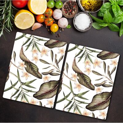 Coloray - 2x40x52 cm - Troistyczne liście dekoracyjne - Deska do krojenia Coloray - 2x40x52 cm - Troistyczne liście dekoracyjne - Deska do krojenia