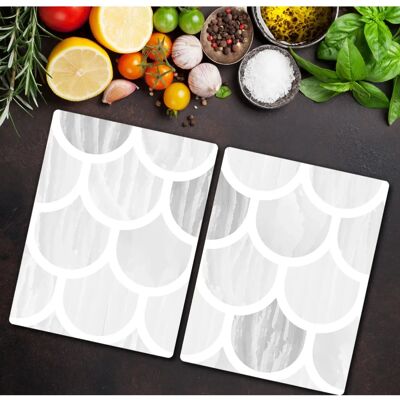 Coloray - Pétoncle Gris 2x40x52 - 2x40x52 cm Coloray - Pétoncle Gris 2x40x52 - 2x40x52 cm