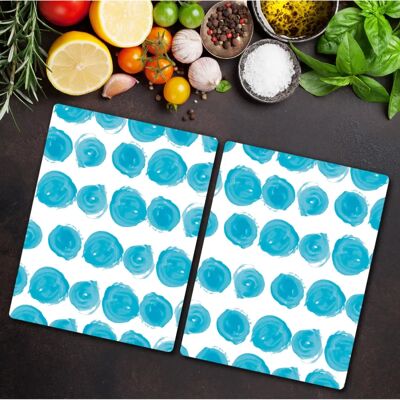 Coloray - Glass Protector Induction - 40x52 cm - Malowane punkty - Glass protection Coloray - Glass Protector Induction - 40x52 cm - Malowane punkty - Glass protection