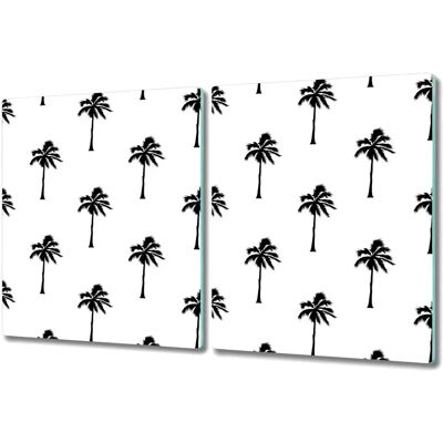 Coloray - 2x40x52 Tropical - Szkło ochronne do kuchenki Coloray - 2x40x52 Tropical - Szkło ochronne do kuchenki