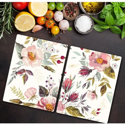 Coloray - Feldblumen Vintage - 40x52 cm - Szkło - Deska do krojenia Coloray - Feldblumen Vintage - 40x52 cm - Szkło - Deska do krojenia