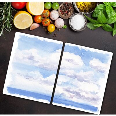 Coloray - Plancha Szkło Akwarela 2x40x52 - Cutting Board Coloray - Plancha Szkło Akwarela 2x40x52 - Cutting Board