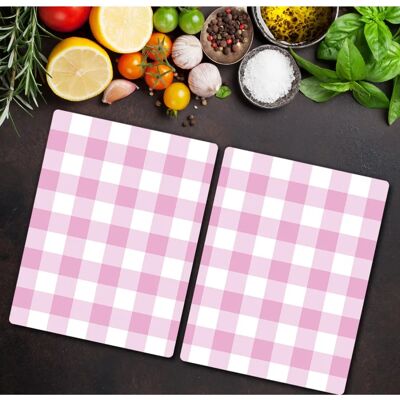 Coloray - 2x40x52 Rose - Ochrona Płyty Kuchennej Coloray - 2x40x52 Rose - Ochrona Płyty Kuchennej
